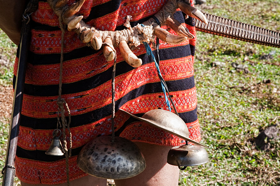  Idu Mishmi performing a ritual dance at a village near Pashigat